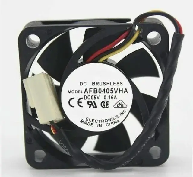 Main image of AFB0405VHA DC 5V 0.16A 40x40x10mm 2-Wire Server Cooling Fan Fast delivery