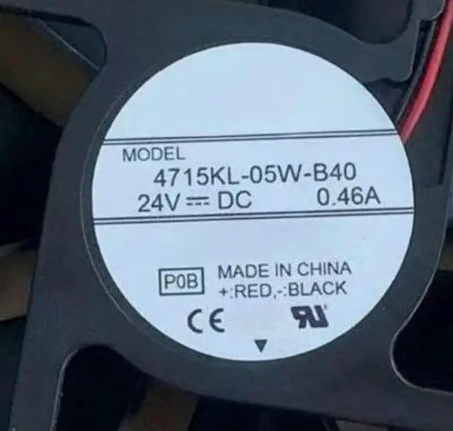 Alt view image 2 of 3 - 4715KL-05W-B40 P14 P0B DC 24V 0.46A 120x120x38mm 2-Wire Server Cooling Fan Fast Delivery