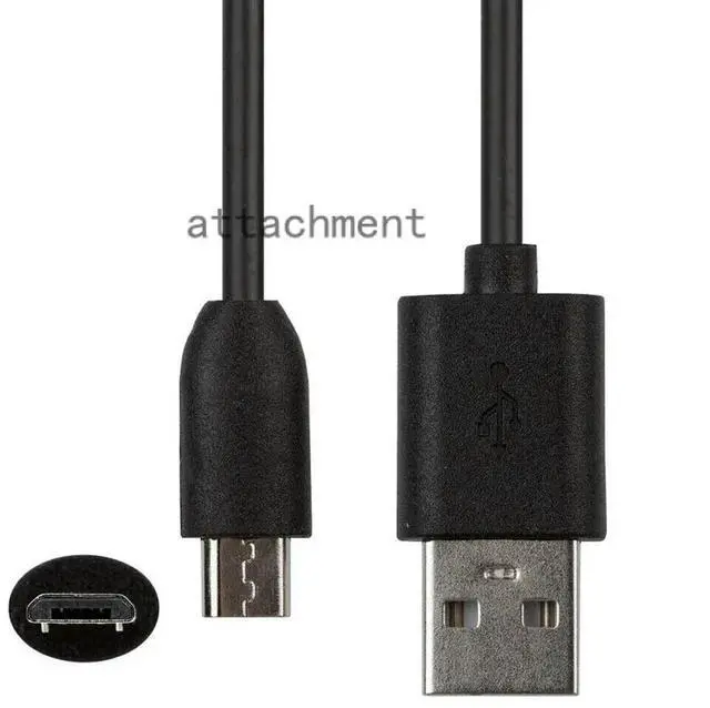 Main image of Braided USB Mouse Cable Black Charging Cord Replacement for G502 Lightspeed Gaming Mice