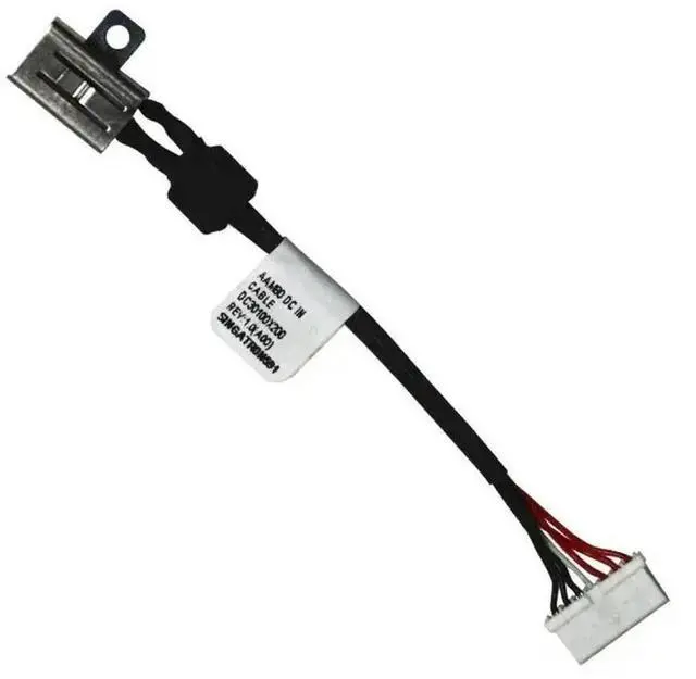 Alt view image 3 of 3 - Click to enlarge DC Power Jack in Cable For Precision 5510 5520 5530 5540 M5510 M5520 064TM0