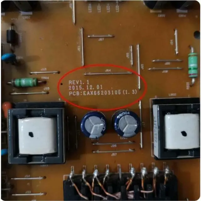 Alt view image 2 of 3 - EAX66203106 EAY63689106 EAY63689107 TV Power Supply Board Replacement Power Board for 49SM5KC 49SL5B 49MS5KD TV