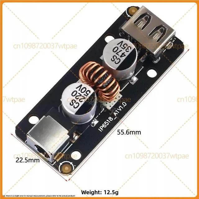 Alt view image 2 of 3 - For IP6518 Fast Charging Module Full Protocol Support, 5V 9V 12V 20V Output QC3.0 FCP MTK High Efficiency Charging Board