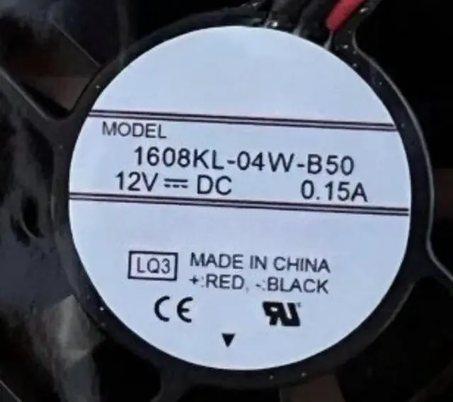 Main image of 1608KL-04W-B50 Y10 DC 24V 0.13A 40x40x20mm 2-Wire Cooling Fan Fast delivery