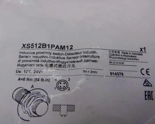 Main image of 1pcs XS512B1PAM12 fully stocked One year warranty in stock Fast delivery