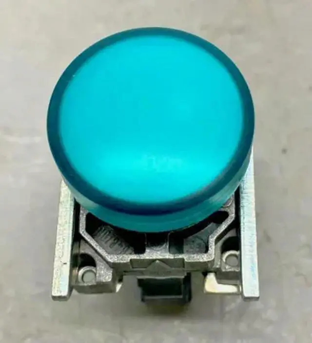 Alt view image 2 of 3 - XB4BVB3 Pilot light l green 22mm universal LED plain lens 24V AC DC Fast delivery