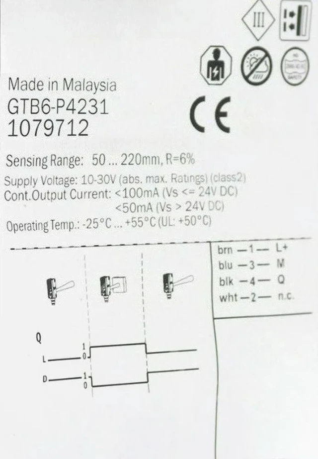 Main image of 1pcs GTB6-P4231 photoelectric switch sufficient stock hot-selling Expedited shipping