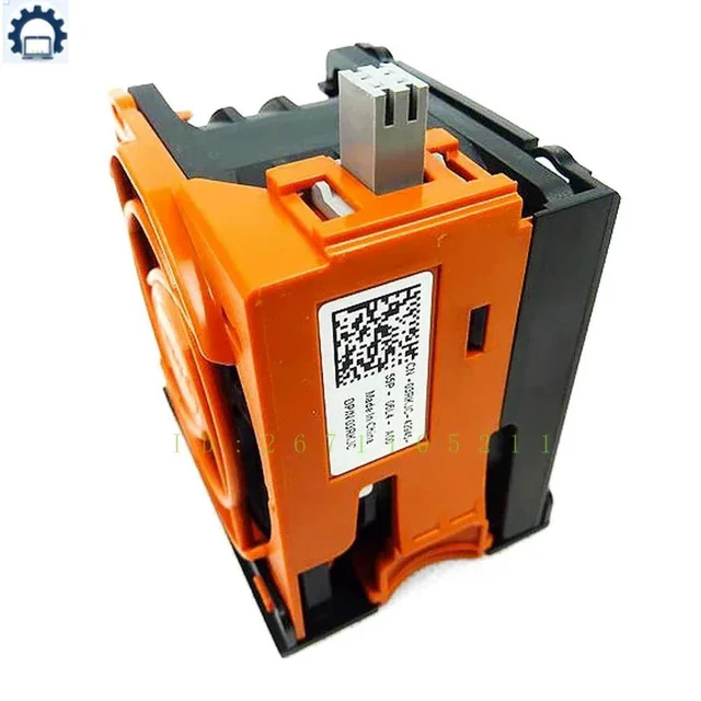 Alt view image 2 of 6 - 03RKJC 3RKJC 3WNX5 For PowerEdge R720 R720XD R730 R730XD 3WNX5-A00 12V 1.5A Server Cooling Fan Radiator