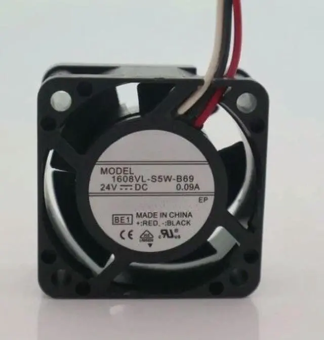 Main image of 1608VL-S5W-B69 1608VL S5W B69 Cooling Fan 24V 0.09A 3-pin Fast delivery