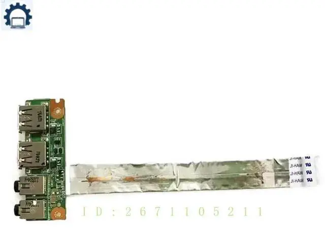 Main image of For K53 K53SV A53S X53S K53S K53SD P53S P53Sj K53E X53E A53E Laptop Audio USB Board With Cable