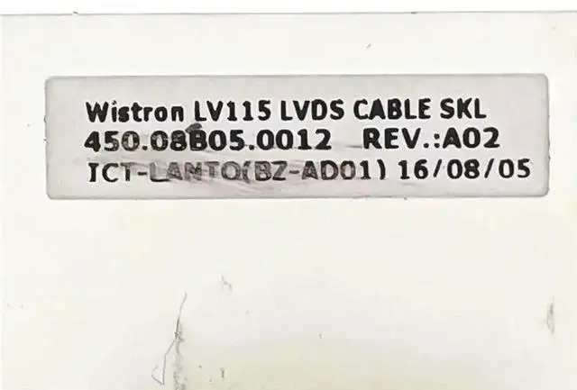 Alt view image 3 of 6 - genuine laptop LCD LVDS cable for v110-15 v110-15-15isk v110-15-15iap v110-15-15ast 450. 08b05.011