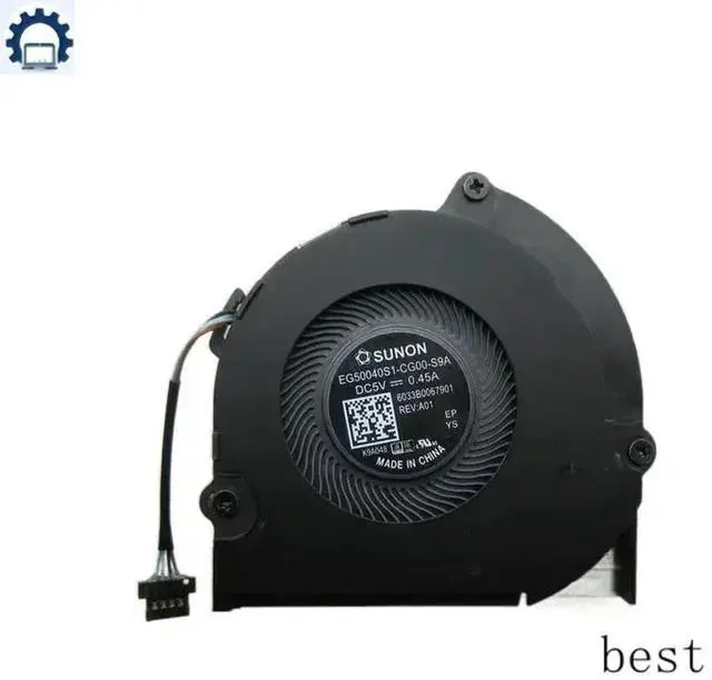 Main image of Laptop CPU Cooling Fan For EliteBook x360 830 G5 G6 Zhan X 13 G2 HSN-I22C EG50040S1-CG00-S9A 6033B 0067901