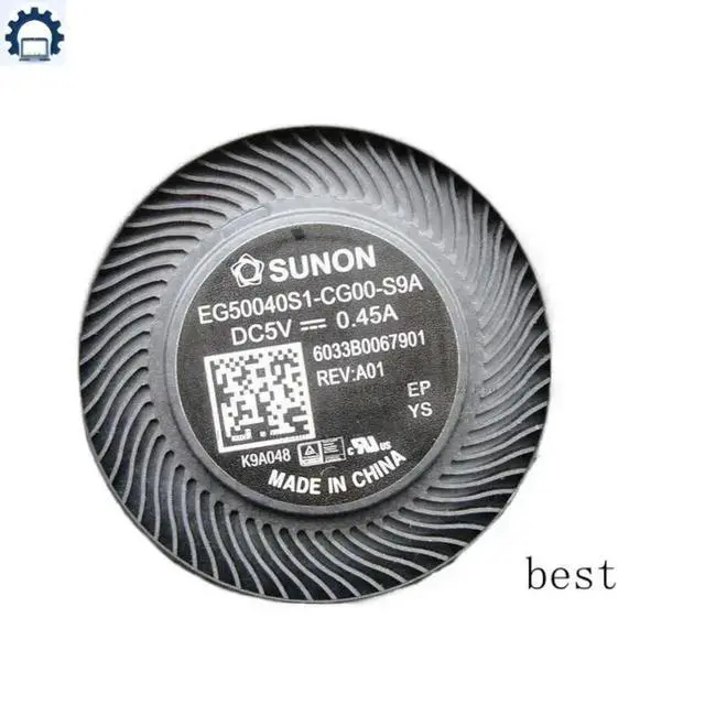 Alt view image 3 of 4 - Laptop CPU Cooling Fan For EliteBook x360 830 G5 G6 Zhan X 13 G2 HSN-I22C EG50040S1-CG00-S9A 6033B 0067901