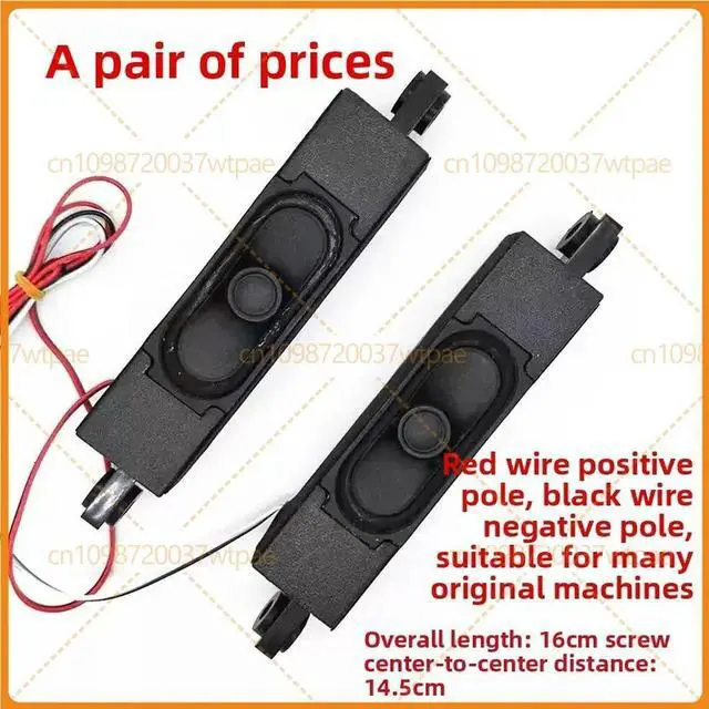 Main image of 2pcs For Rowa TV Speaker 8Ohm 10W Compatible 55U2000 LCD Television Replacement Part
