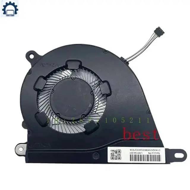 Alt view image 2 of 2 - FORCPU Cooling Fan for 14-dq1037 TPN-Q221 TPN-Q230 ND55C41 15S-ER1004AU