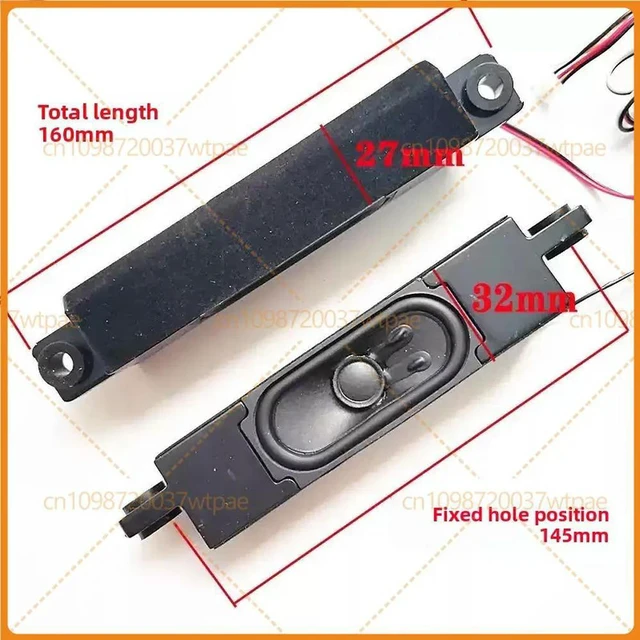 Alt view image 2 of 3 - 2pcs For TV Speaker 6Ohm 8Ohm 10W Compatible L50M5-AD L43M7-EA L43R6-A