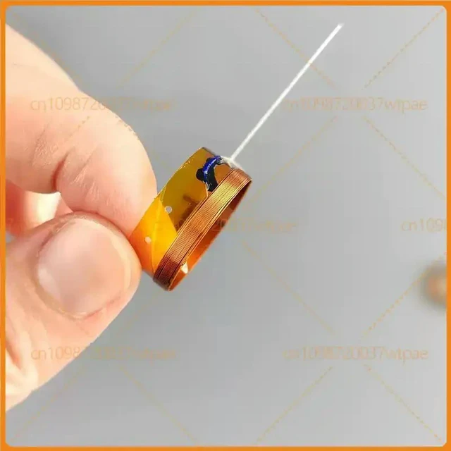 Alt view image 3 of 3 - 4PCS For Focal 20.4mm Tweeter Voice Coil Single Layer No Diaphragm 3.8Ohm Speaker Replacement Parts