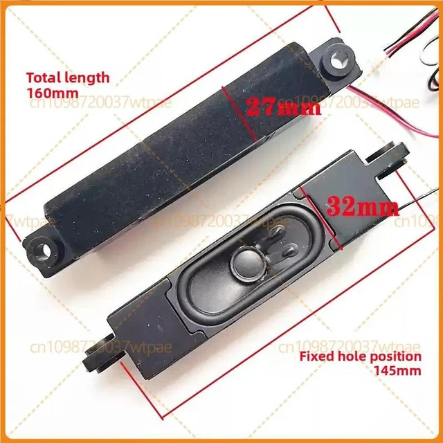 Main image of 2pcs For Haier LE32A31 LE39B3500W L32E5390A Universal TV Speaker Replacement Loudspeaker