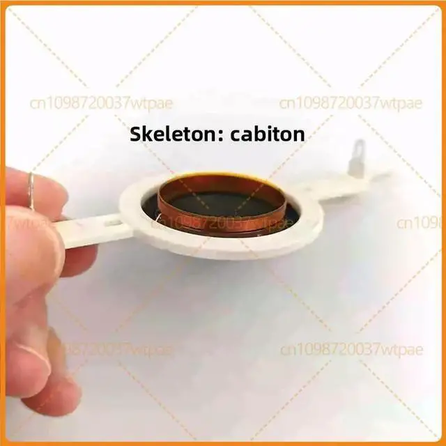 Alt view image 2 of 3 - 3pcs For 25 Core 25.5mm Black Silk Tweeter Diaphragm One-word Bracket Driver Unit Repair Replacement Part