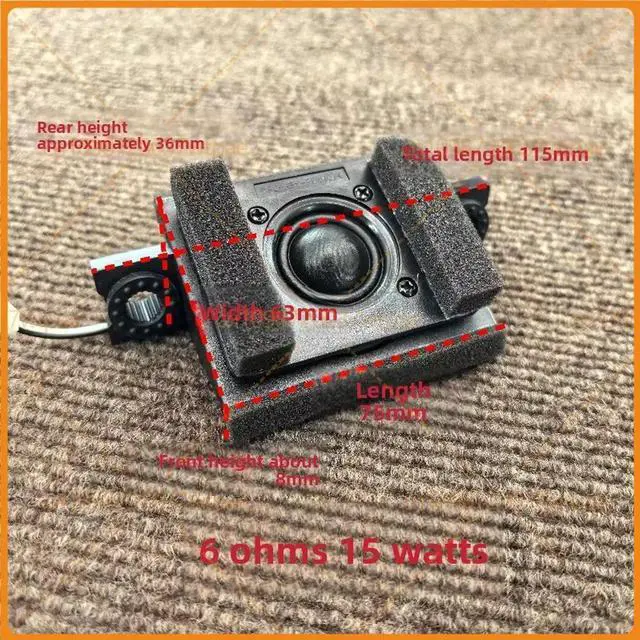 Main image of For Danish Silk Dome Tweeter 25 Core HiFi Treble Speaker Car & External Audio Upgrade Parts