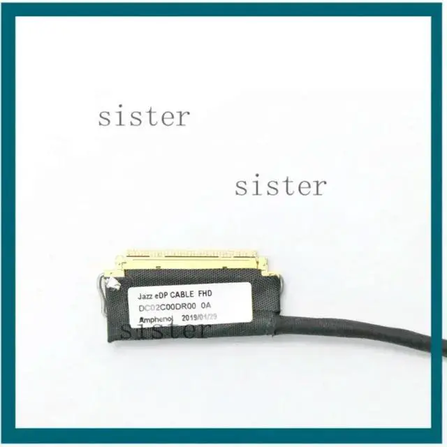 Alt view image 3 of 6 - for ThinkPad t490s t114s t14s LCD FHD cable no touch video EDP line 30pin 01yn277 01yn277