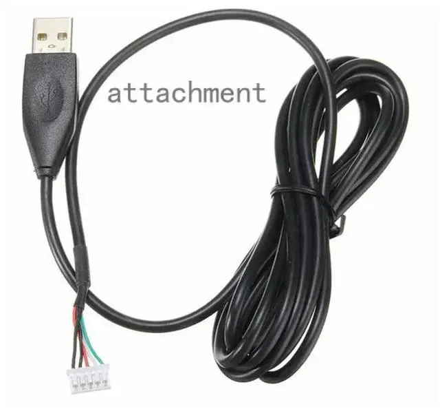 Alt view image 2 of 3 - USB Mouse Line Cable Replacement for MX518/G400/G400S Gaming Mice