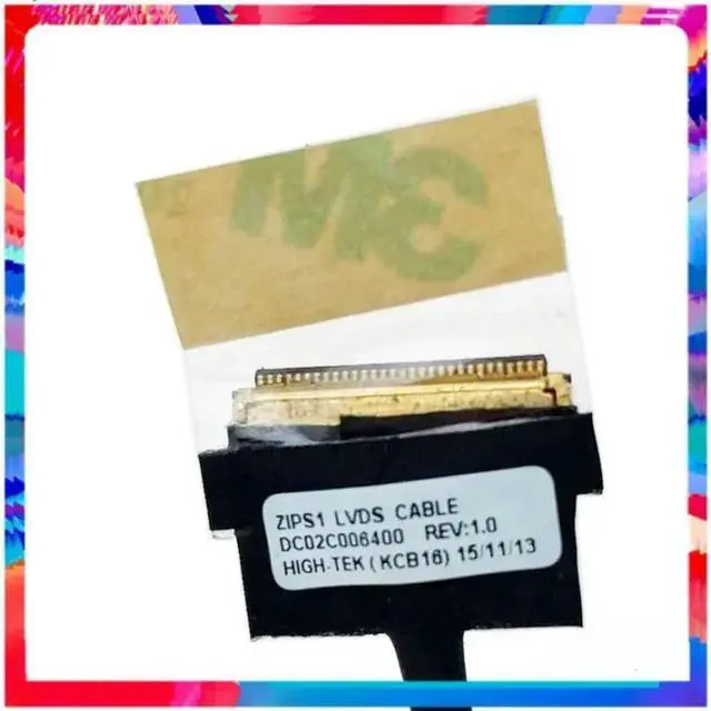 Alt view image 2 of 2 - LCD cable for ThinkPad S1 yoga 12 laptop led cable screen video cable line dc02c006400 04X 6459