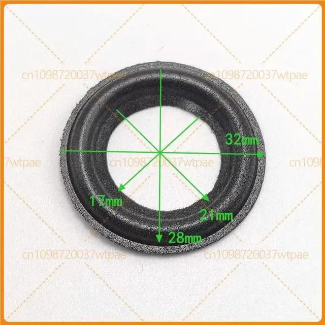 Main image of 8pcs For 1 Inch Speaker Foam Surround OD 32mm Replacement Edge Repair Parts For Laptop Luminous Bluetooth Speakers