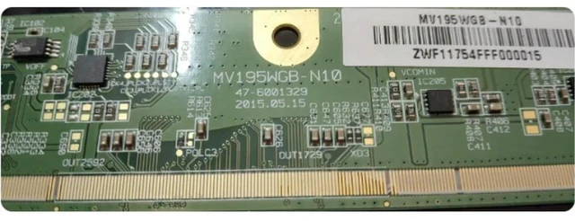 Main image of BOE Single TV Side Board MV195WGB-N10 47-6001329 Fully Tested Screen Repair Replacement Parts