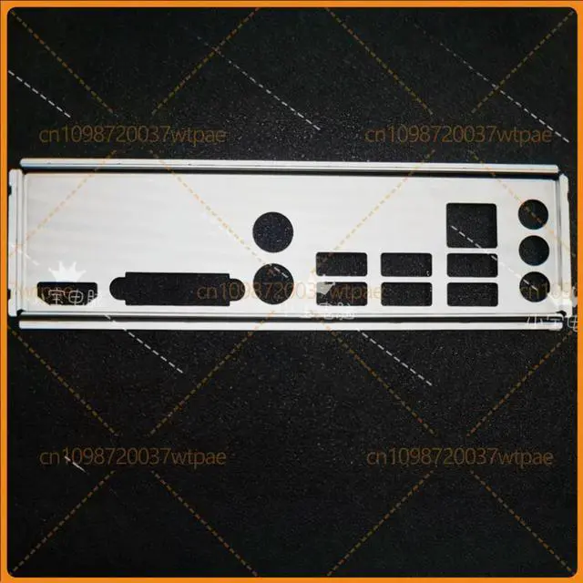 Main image of 4pcs for B550MA PRO A520MA PRO StainlessSteel Motherboard I/O Shield Backplate, LaserCut Accurate Hole Position