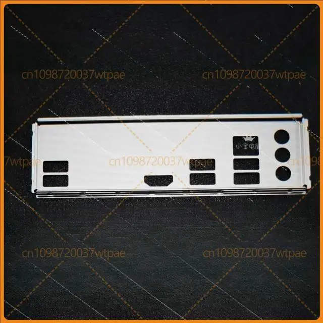 Main image of 3pcs for B760M K DDR4 Custom StainlessSteel Motherboard I/O Shield Baffle