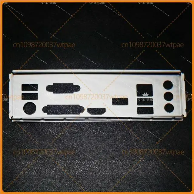 Main image of 3pcs for B460MDS3HV2 Stainless Steel Motherboard I/O Shield Back Plate
