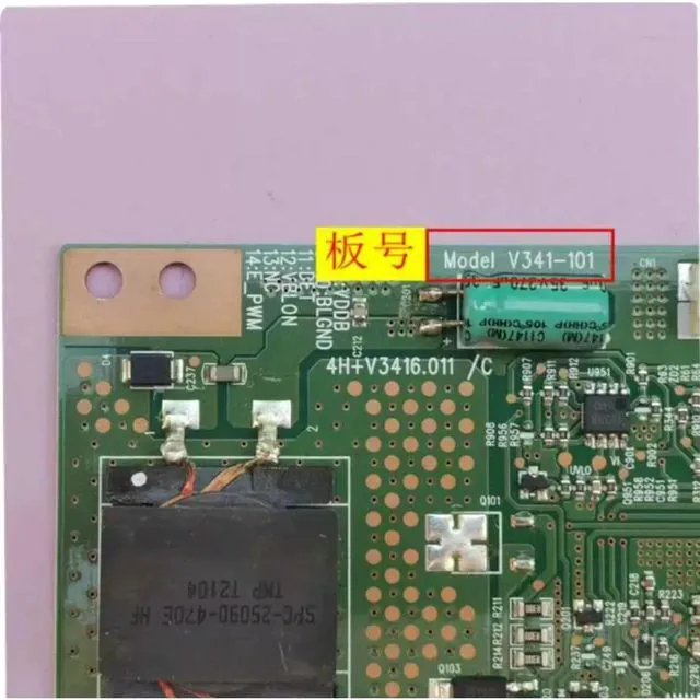 Alt view image 2 of 3 - 4H+V3416.011/C 4H+V3416.011/D logic board for V341-101 T-CON