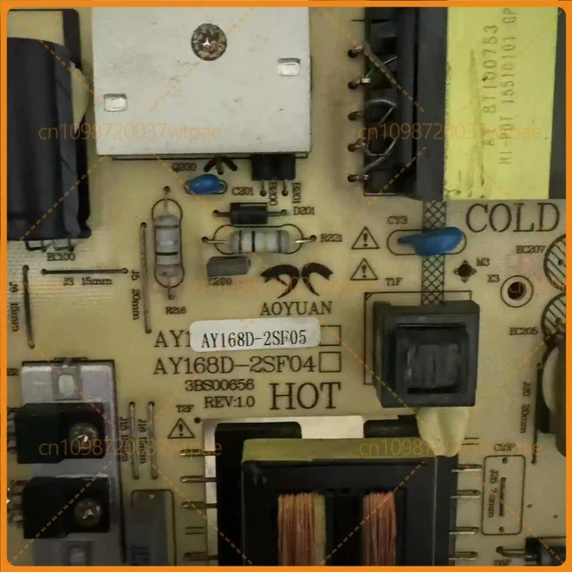 Alt view image 2 of 6 - For Haier LE55A31 LE55R31 TV Power Board AY168D-2SF05 3BS00656 0090724939 Replacement PSU Board