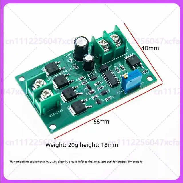 Alt view image 3 of 6 - 2pcs For DC-AC 12V/24V 100W Square Wave Inverter Driver Board Bridge Transformer Module