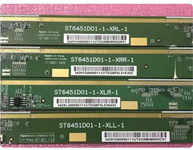 Main image of For CSOT Full Set Side Board ST6451D01-1-XLL-1 XLR XRR XRL Fully Tested Screen Repair Parts
