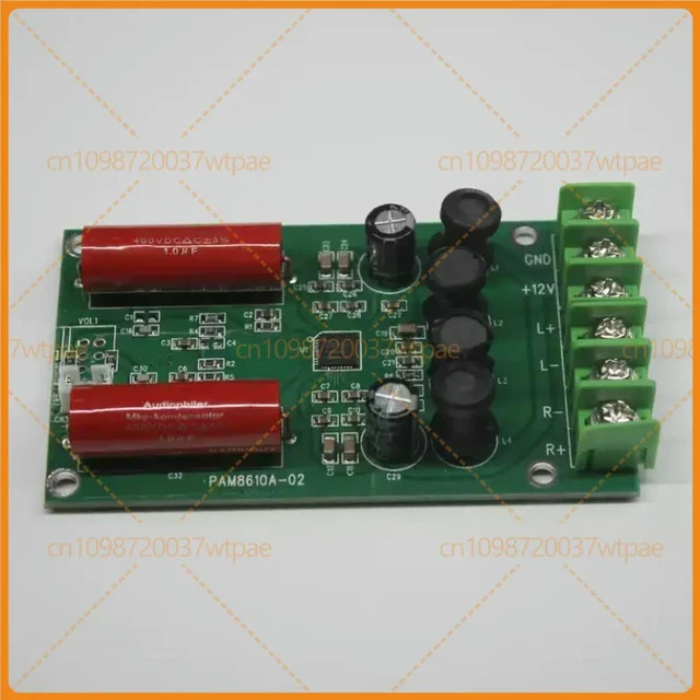 Alt view image 3 of 3 - For PAM8610 Digital Amplifier Board 20W*2 Stereo Audio Module