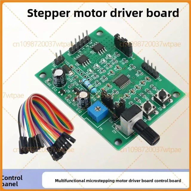 Main image of 2PCS For Mini Stepper Motor Driver Board, 2-Phase 4-Wire & 4-Phase 5-Wire Reducer Motor Multifunctional DIY Controller Module