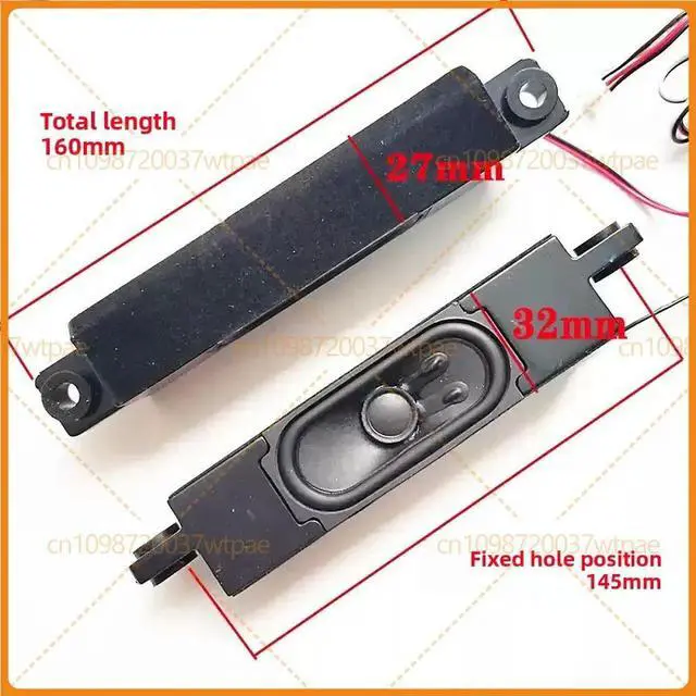 Alt view image 2 of 6 - 2pcs For Sharp TV Speaker YX30158-Y1 Compatible LCD-45SF470A LCD-45SF475A LCD-45SF478A 45TX4100A