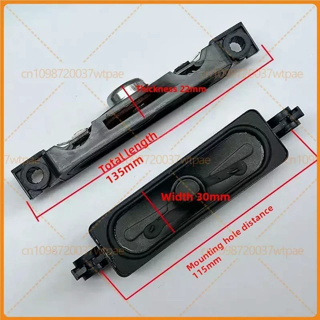 Alt view image 2 of 6 - 2pcs For Skyworth TV Speakers Pair Fit 37E72RA 32E5CHR 42E72RA 47E72RA 37E72RD