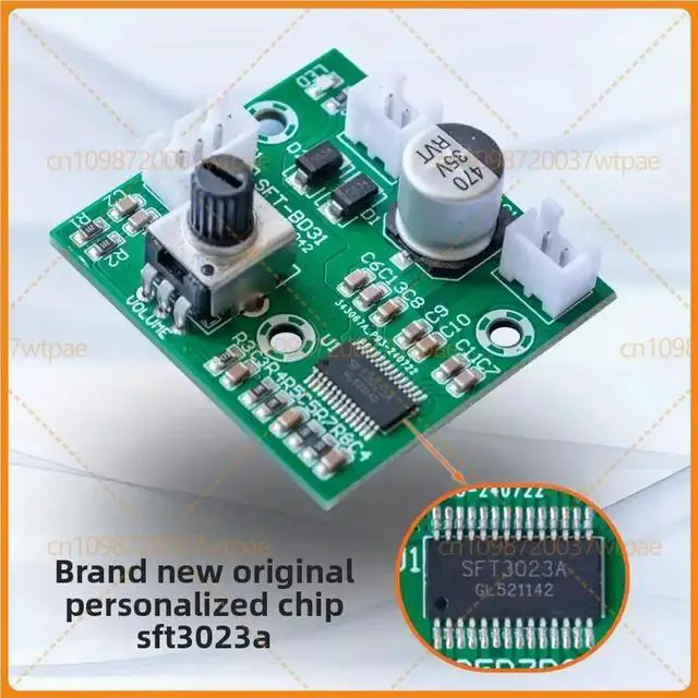 Alt view image 2 of 3 - 2pcs For Mini Mono Amplifier Board 12V 60W High Power Module, HiFi High Fidelity Digital Audio Board