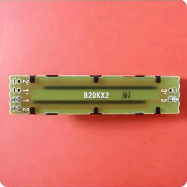 Main image of B20KX2 Dual Channel Slide Fader B20K Linear Potentiometer Replacement Repair Parts for Pioneer DJ Mixer Controller