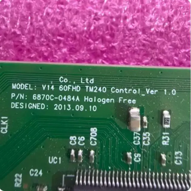 Alt view image 2 of 6 - Replacement 6870C-0484A TV T-Con Logic Board for 60GB6580-CG