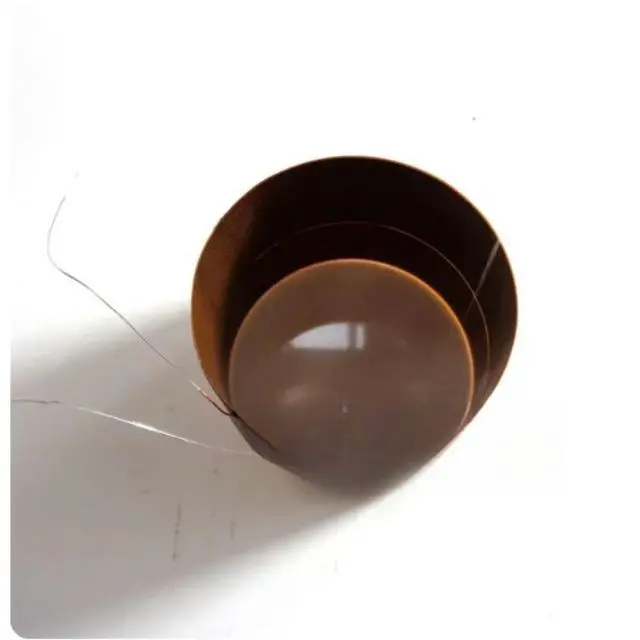 Alt view image 2 of 6 - 2pcs 61mm Fiberglass Round Wire Bass Voice Coil High Power Stage Speaker Repair Replacement Coil