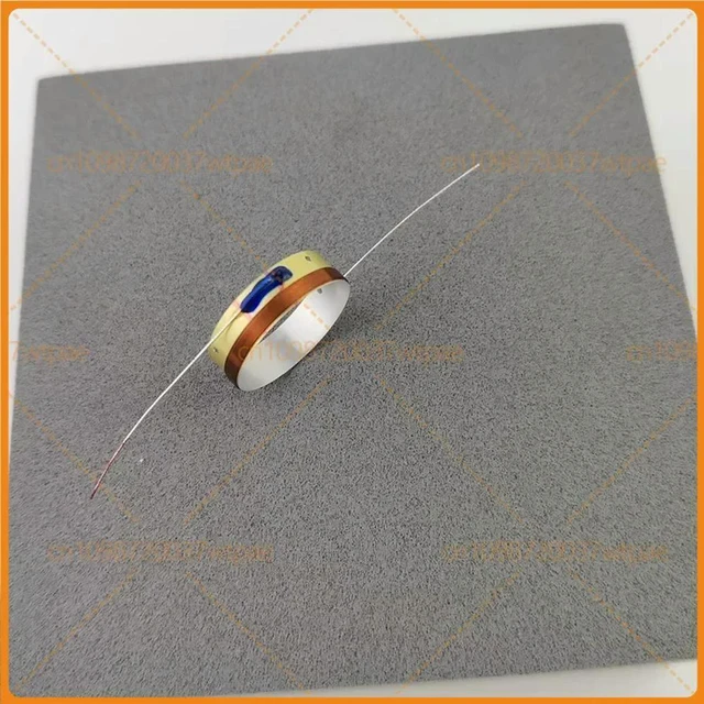 Main image of 10pcs For Focal 20.4mm Tweeter Voice Coil 5.5Ohm Single Coil Without Diaphragm Speaker Replacement Accessory