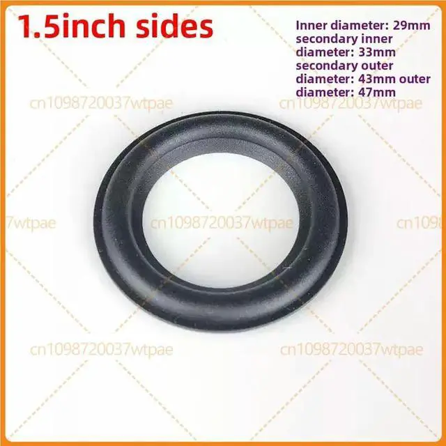 Main image of 10pcs For Harman JBL 1.5/1.75 Inch Speaker Rubber Surround 46mm Loudspeaker Edge Repair Parts