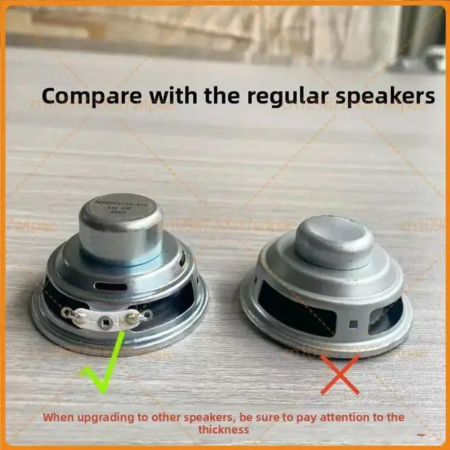 Alt view image 3 of 6 - For SRS-XB10 2 Inch 52mm 4Ohm Full Range Bass Speaker Bluetooth Audio Replacement Repair Parts