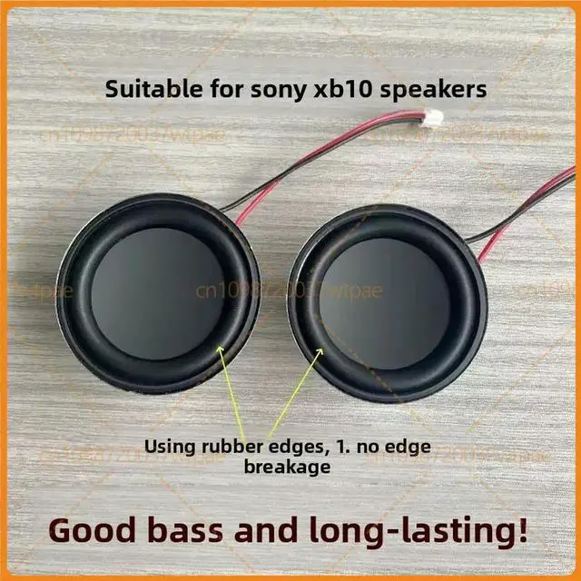 Alt view image 2 of 6 - For SRS-XB10 2 Inch 52mm 4Ohm Full Range Bass Speaker Bluetooth Audio Replacement Repair Parts