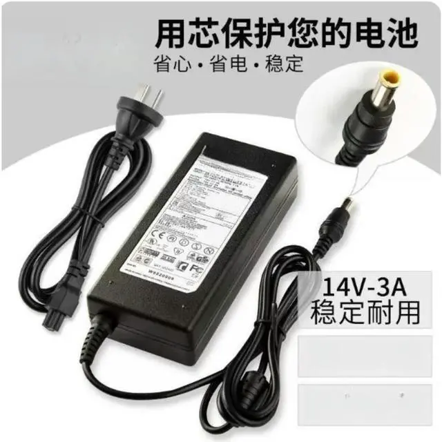 Main image of 2pcs 14V 3A Monitor Power Adapter Cord for A2514_DPN A3014 AD-3014B B3014NC Replacement Charger