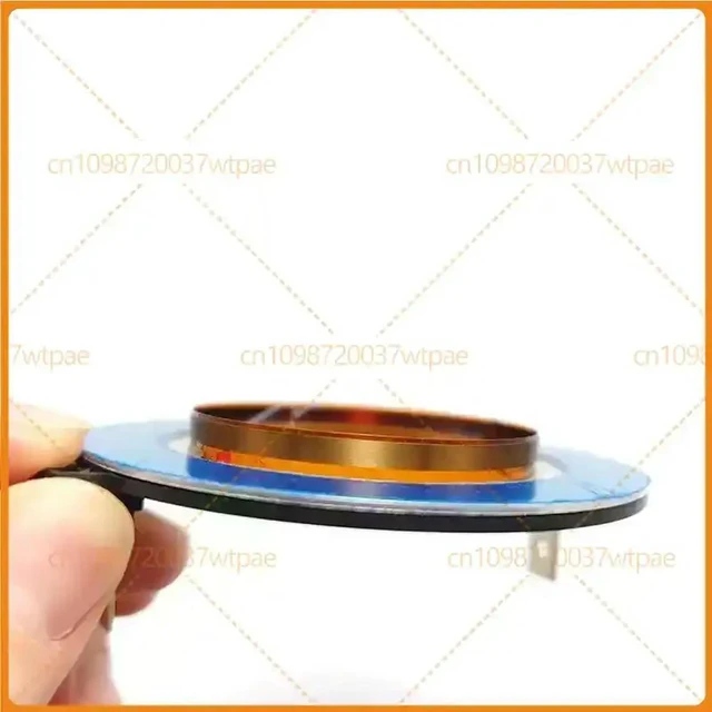 Alt view image 3 of 3 - For RCF N350 DE350 CD400 Diaphragm Assembly 44.4mm Voice Coil Short Bracket White Diaphragm Neodymium Tweeter Repair Parts