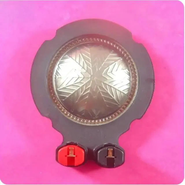 Alt view image 2 of 3 - 2pcs Vein Pattern Titanium Horn Tweeter Voice Coil 44.4mm 44.5 Core Replacement Parts for Selenium D210Ti Stage Speaker